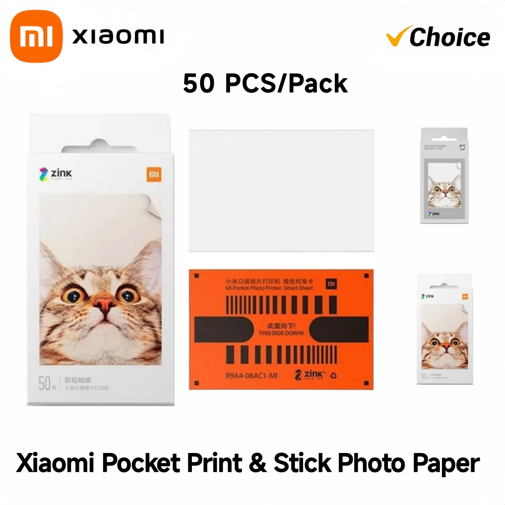 Ink Blotter Paper - Papel Fotográfico Xiaomi ZINK Pocket de