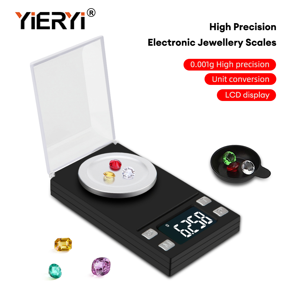 Tape Dispenser Weighted - Yieryi 100g/50g/20g/10g Balança Eletrônica 0.001 Alta
