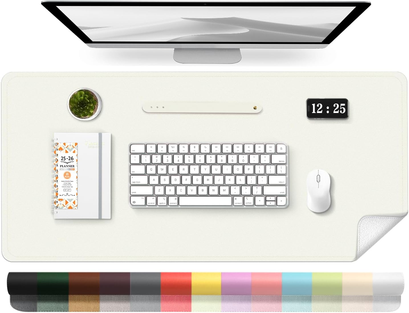 Leather Desk Pad - Protetor de Mesa de Couro 39.4x17