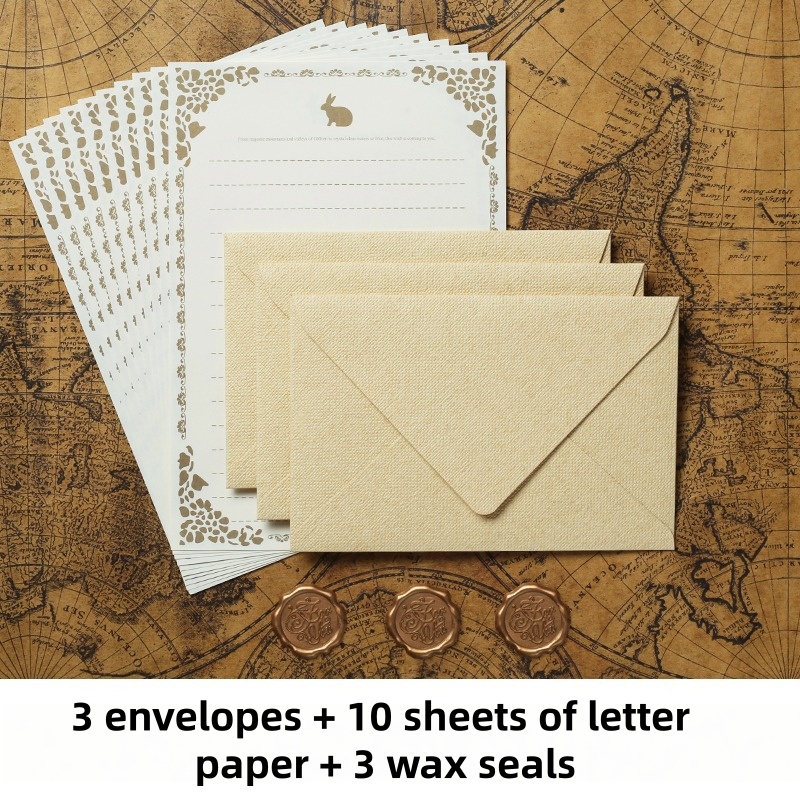 Wax Seal Stamp Set - Conjunto de Convites de Casamento de