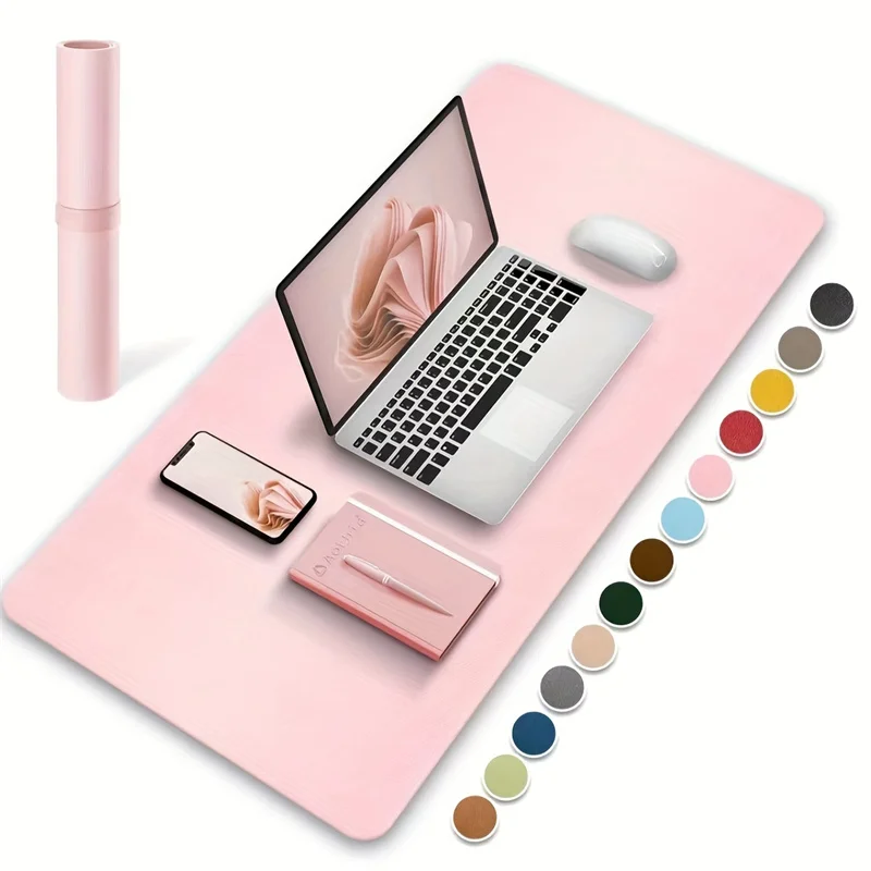 Leather Desk Pad - 1 Peça Protetor de Mesa de