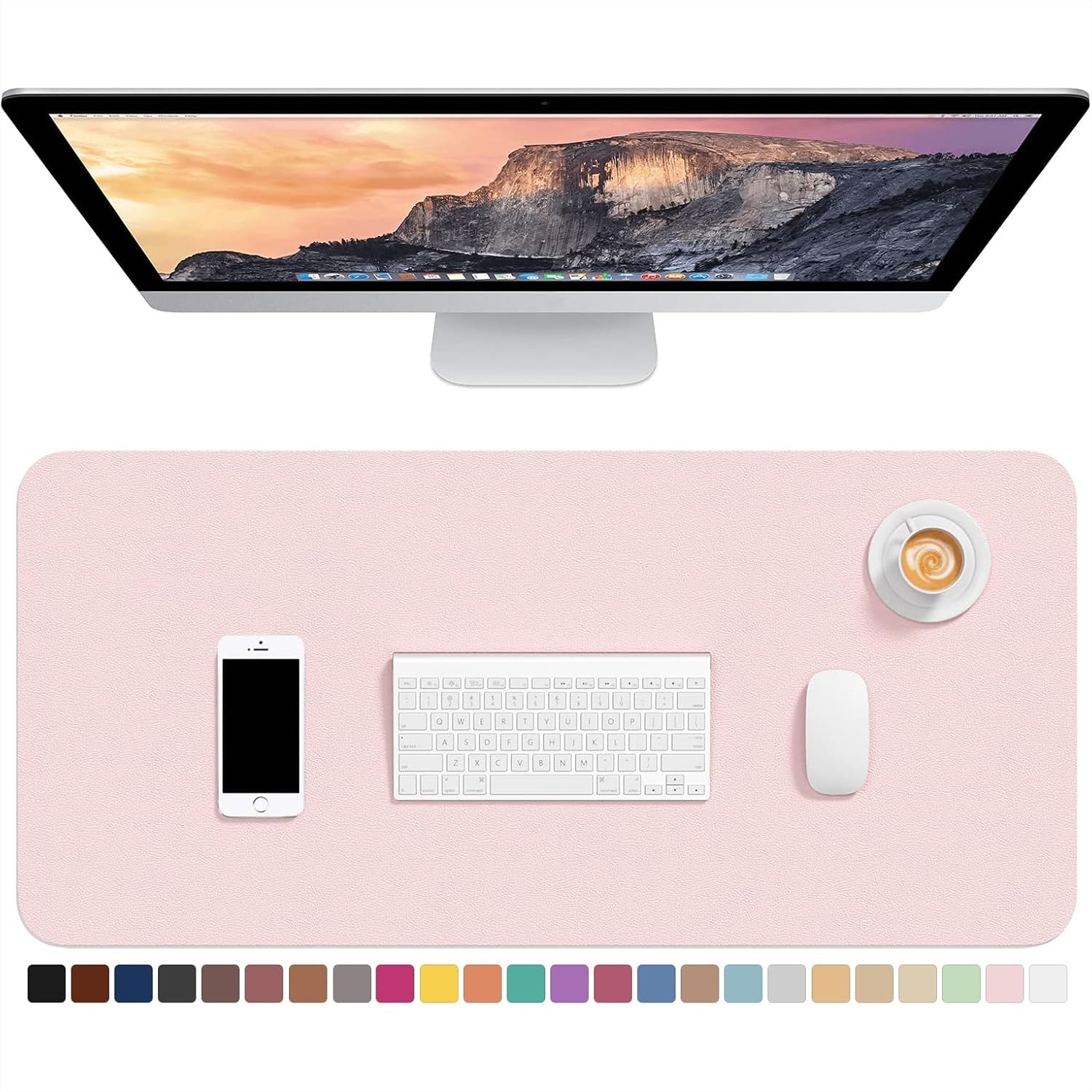 Leather Desk Pad - Protetor de Mesa em Couro PU