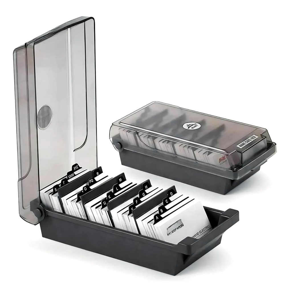 Card Index Box - Caixa de Cartões de Visita para