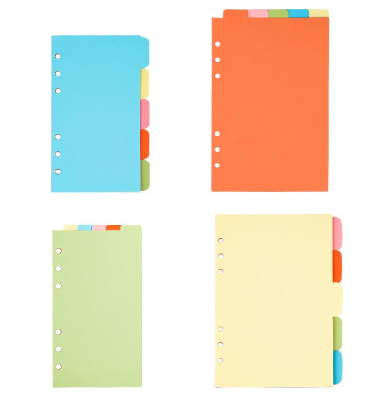 Tab Divider A4 - A5/a6/a7/b5/a4 divisor de papel índice página