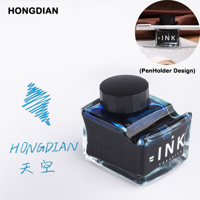 Fountain Pen Bottled Ink - Hongdian 70/60/18ml canetas tinteiro de alta