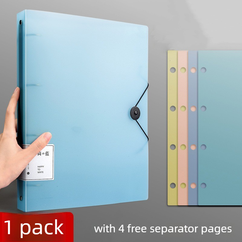Binder A4 Lever - Pasta Fichário A4 com 4 Furos