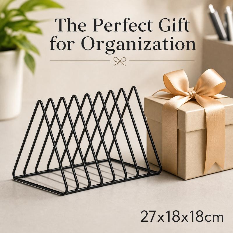 Magazine Holder Rack - Organizador de Arquivos em Metal com