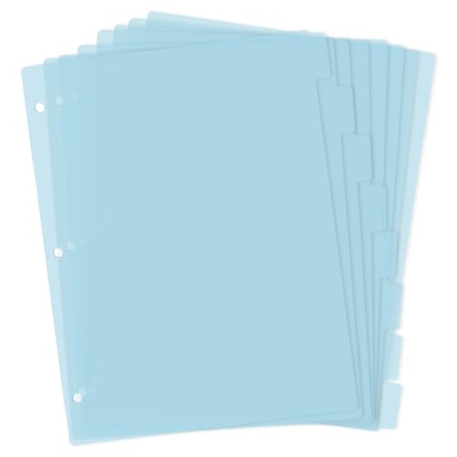 Tab Divider A4 - Divisórias de 3 argolas com 8