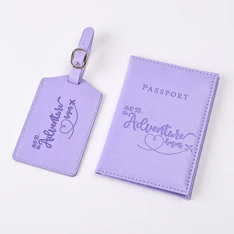 Index Card Holder - Novo roxo couro do plutônio titular