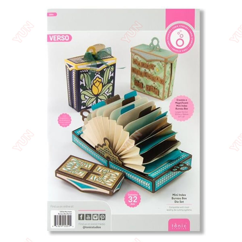 Card Index Box - Mini Kit de Matrizes de Corte
