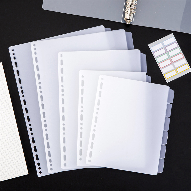 Tab Divider A4 - A4 a5 b5 divisores de fichário