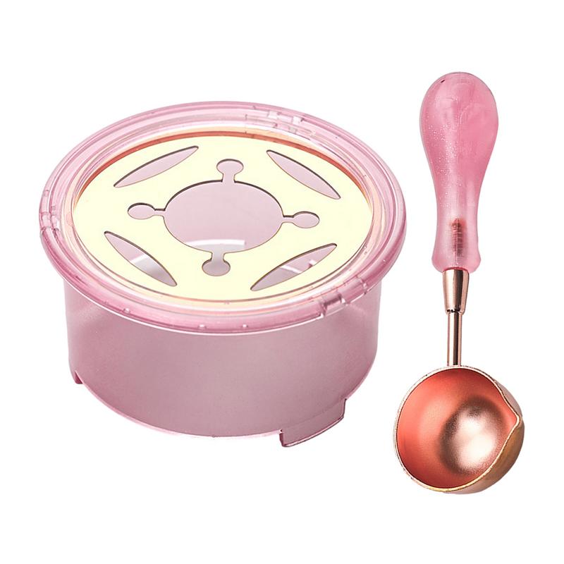 Wax Seal Stamp Set - Selagem Cera Melter Colher Aquecedor Kit,