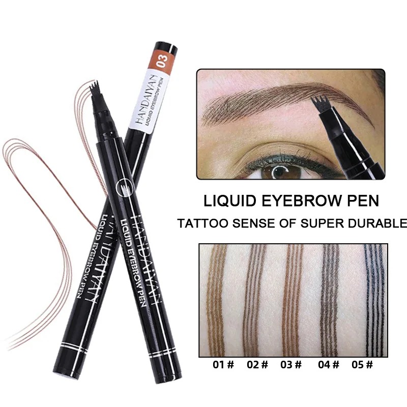 Correction Pen Fine - Caneta de sobrancelha microblading 4d com