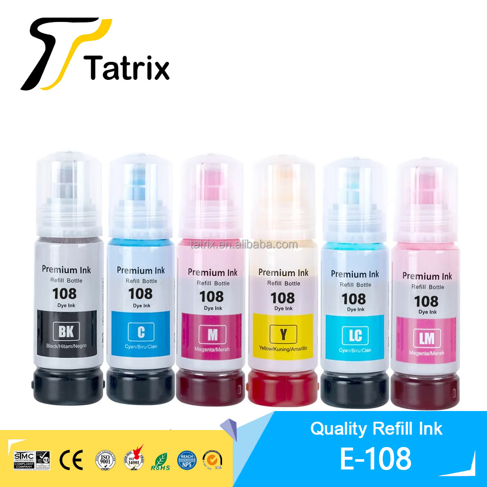 Fountain Pen Bottled Ink - Tinta Tatrix para Epson 108 compatível