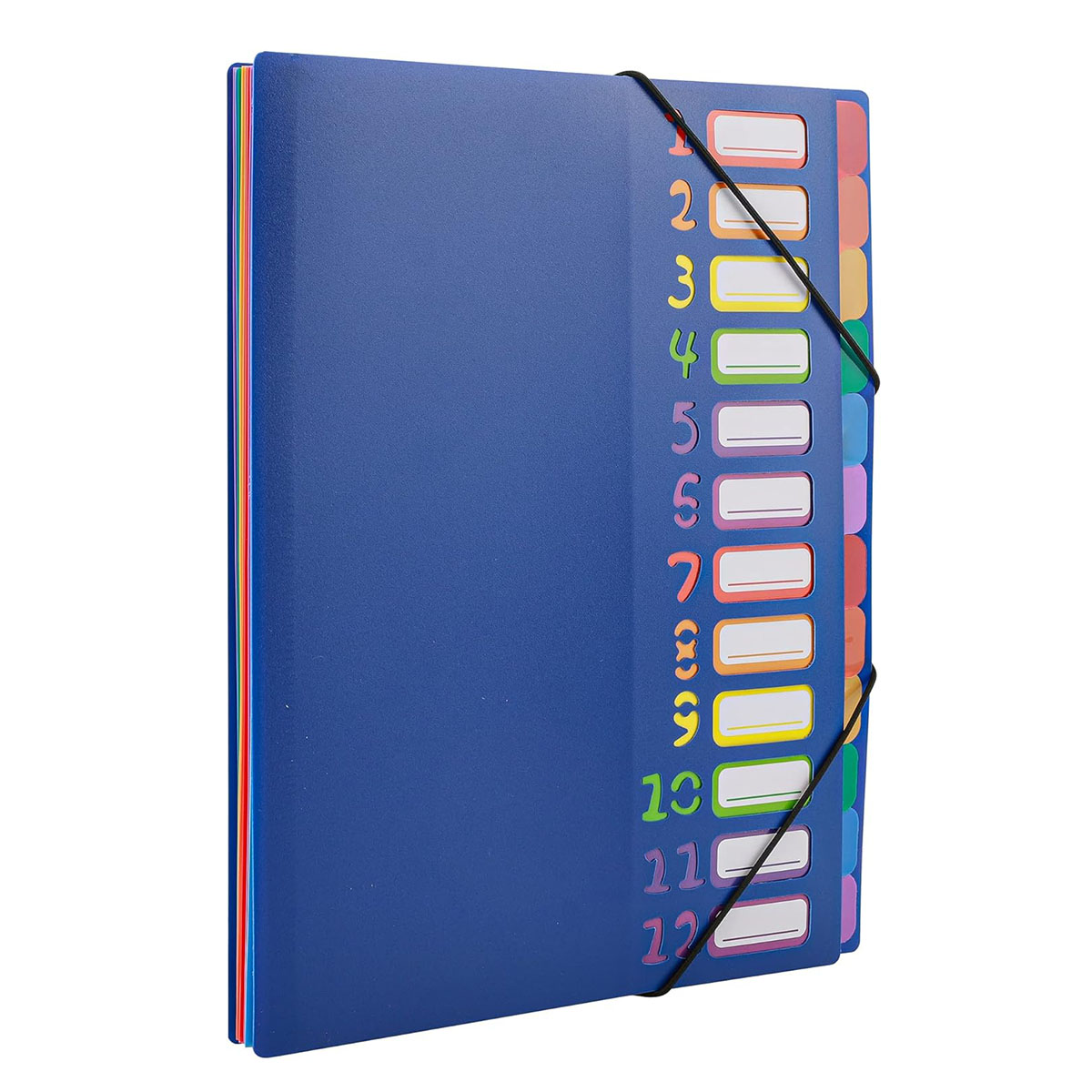 Tab Divider A4 - Pasta de arquivo expansível com aba