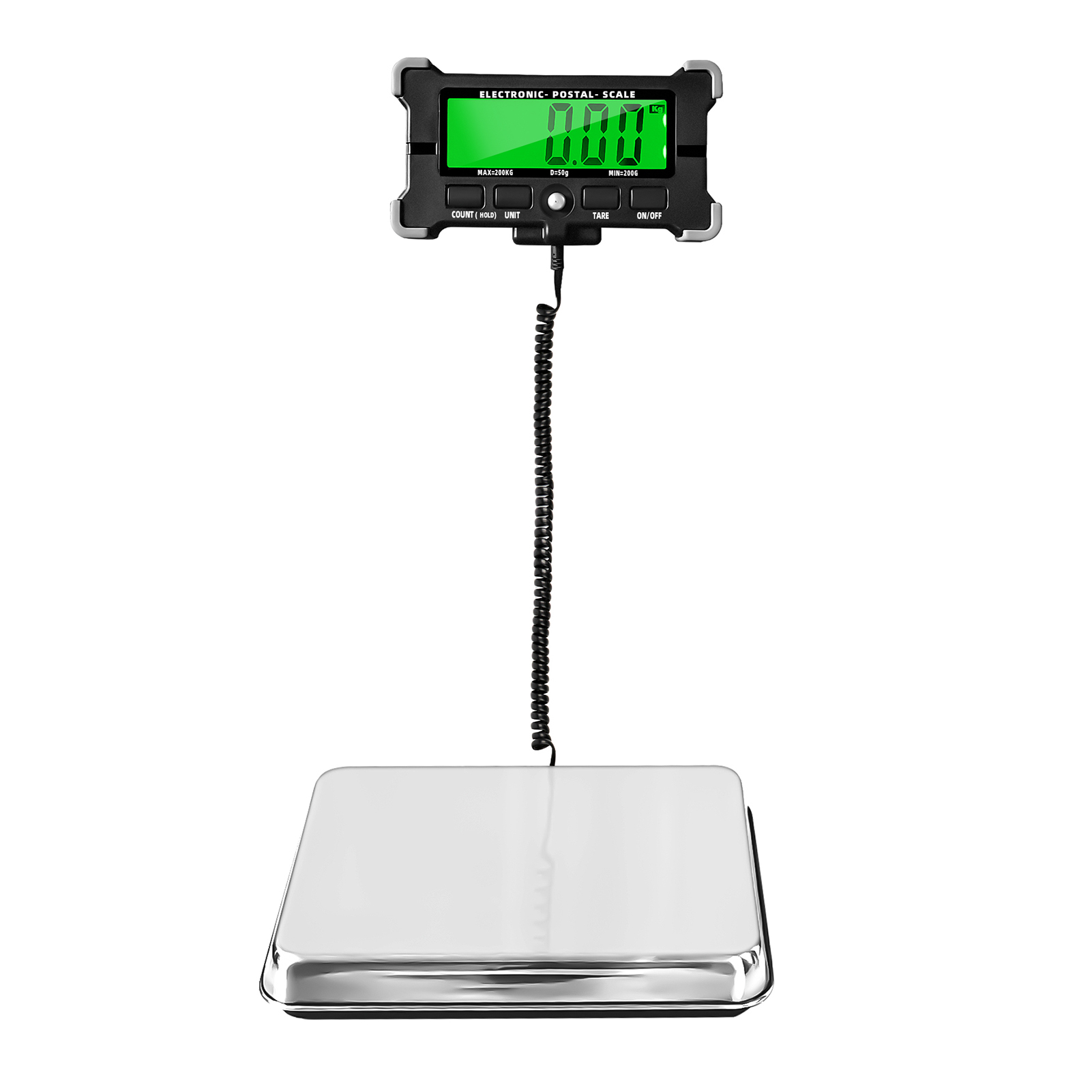 Tape Dispenser Weighted - Balança digital ps21, 200kg, 120kg, balança