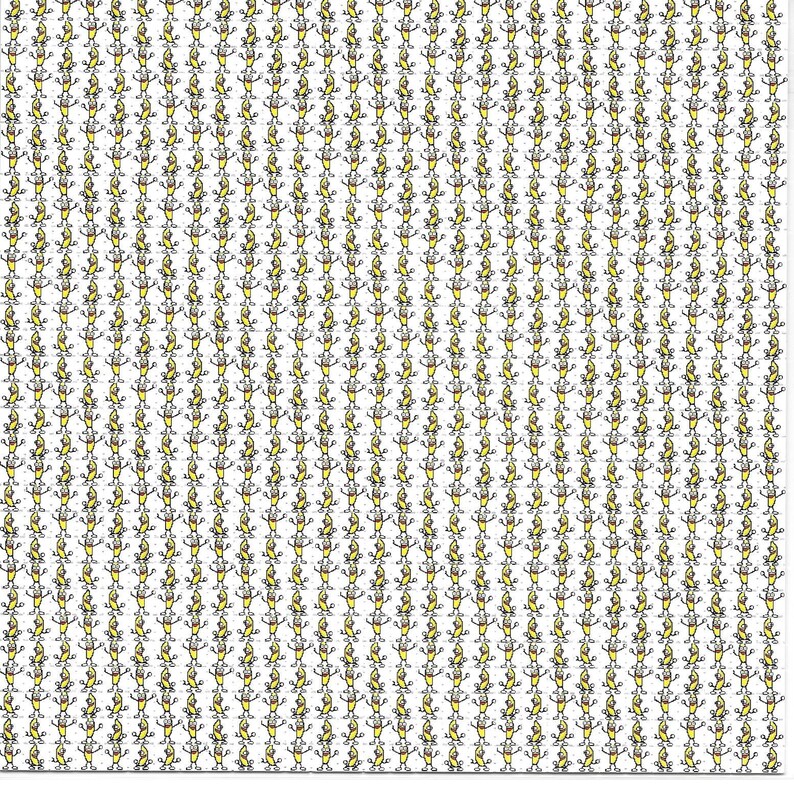Ink Blotter Paper - Bananagram psicodélico lsd ácido blotter arte