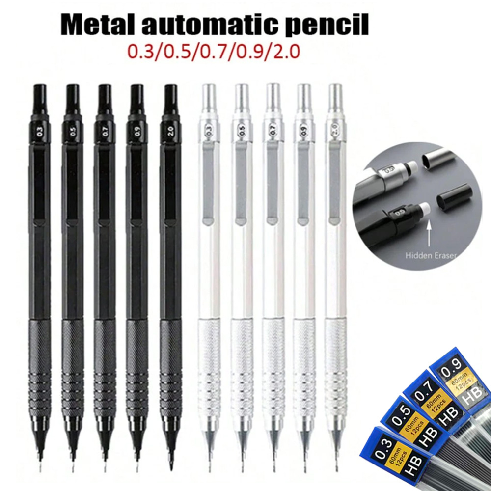 Lápis mecânico de baixo centro - Mechanical Pencil 0.3 avaliação e preço