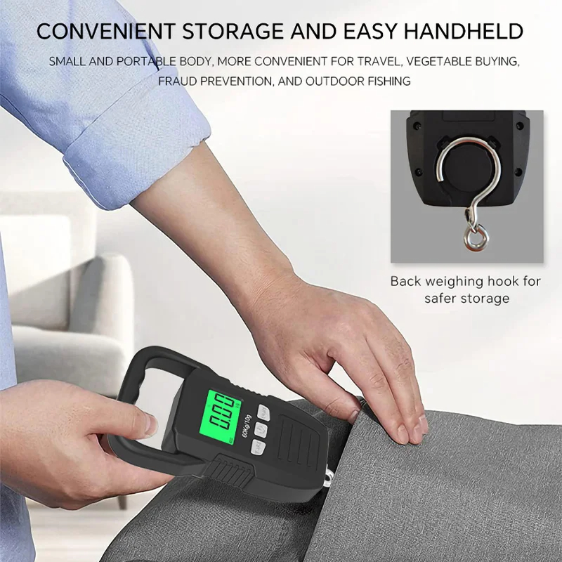 Balança digital suspensa lcd 6 - Tape Dispenser Weighted avaliação e preço