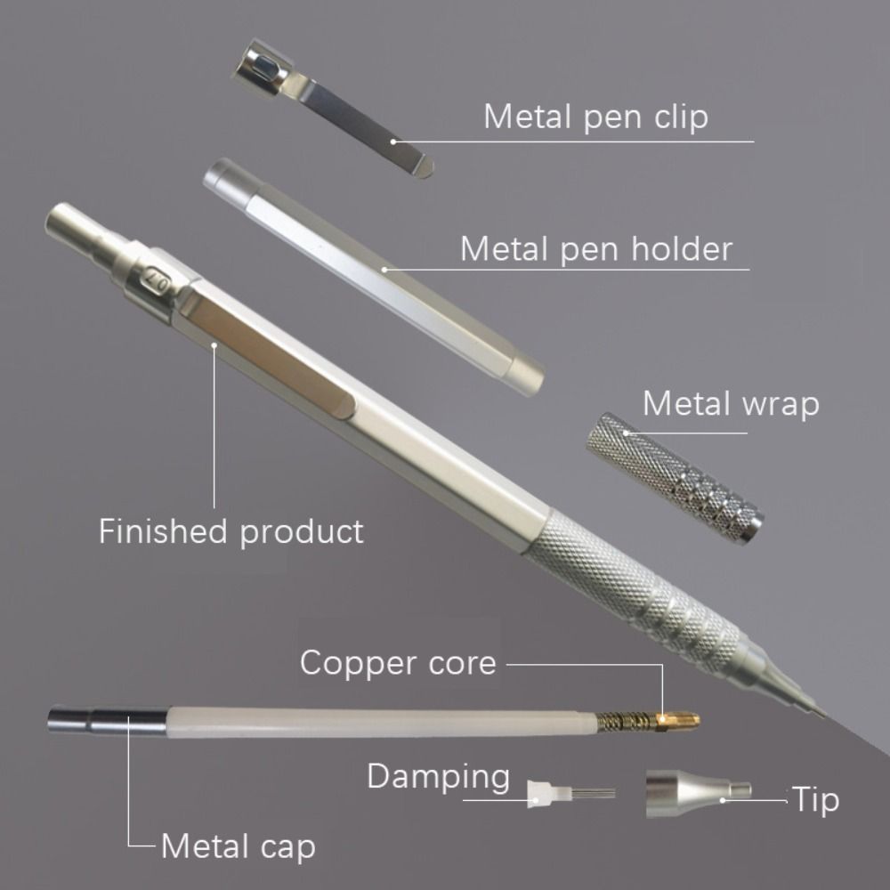Lápis Mecânico Criativo de Met - Mechanical Pencil 0.3 avaliação e preço