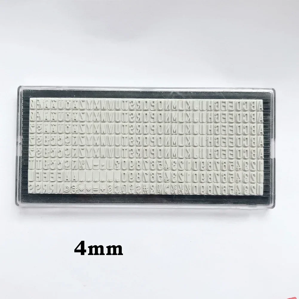 3mm/4mm/6.4mm diy carimbo pers - Rubber Date Stamp avaliação e preço