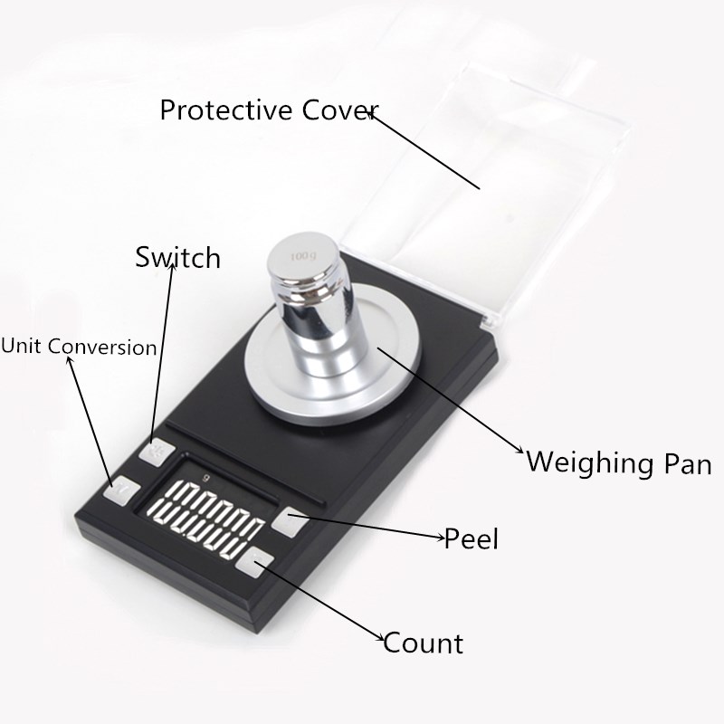 20/50/100g 0.001g digital esca - Tape Dispenser Weighted avaliação e preço