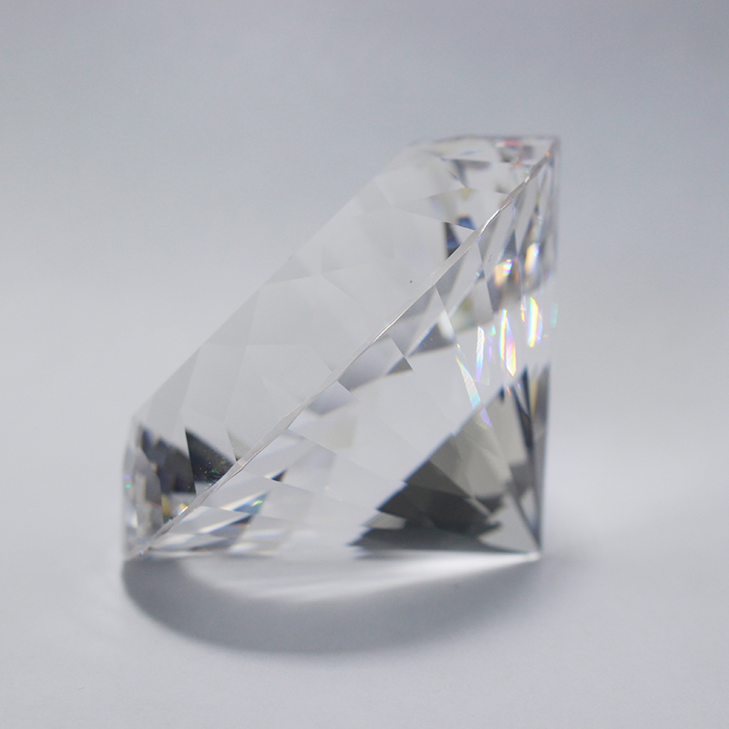 Papel de vidro diamante de cri - Paper Weight Crystal avaliação e preço