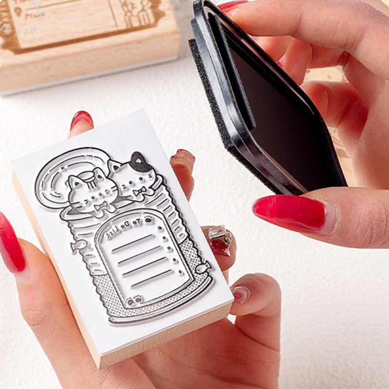 Carimbo de Borracha de Madeira - Rubber Date Stamp avaliação e preço