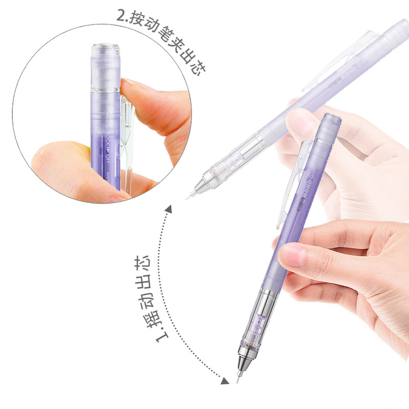 Lápis mecânicos rotativos uni  - Mechanical Pencil 0.3 avaliação e preço