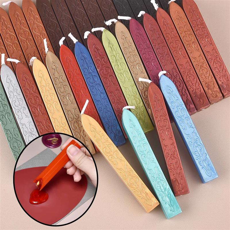 Fogo Laca Cera Vara para Envel - Wax Seal Stamp Set avaliação e preço