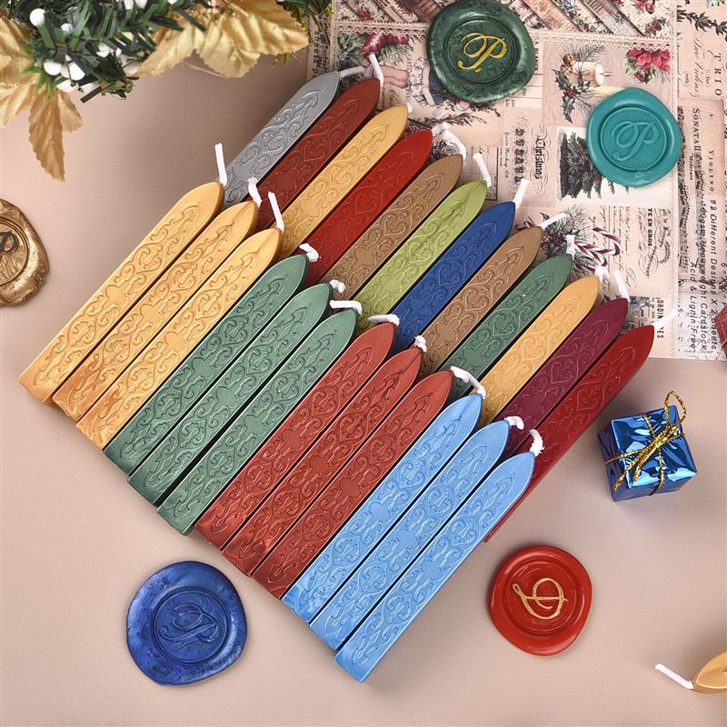 Fogo Laca Cera Vara para Envel - Wax Seal Stamp Set avaliação e preço