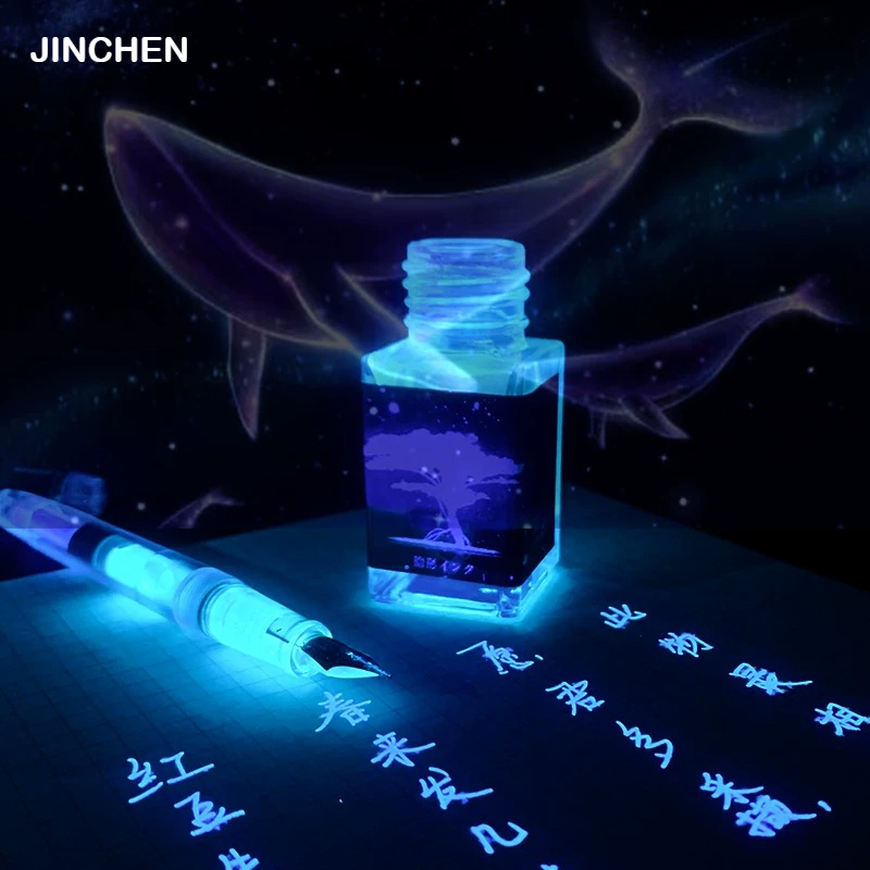 Tinta Fluorescente Colorida JI - Fountain Pen Bottled Ink avaliação e preço