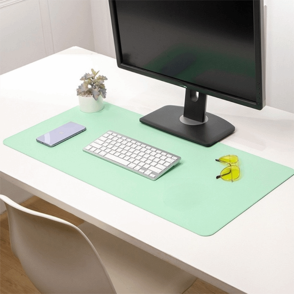 Tapete de Mesa de Couro PU Dup - Leather Desk Pad avaliação e preço