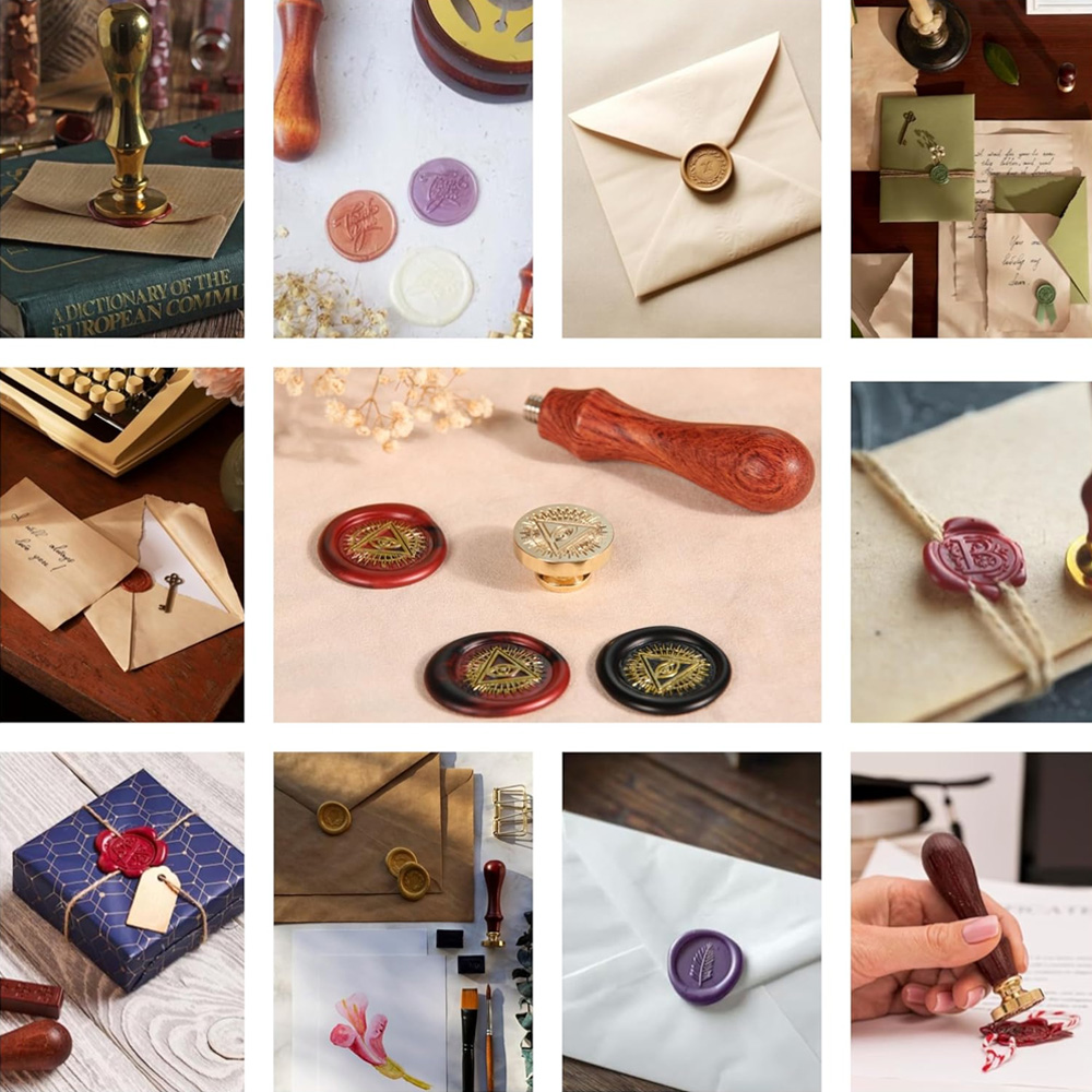 Carimbo de Cera Personalizado, - Wax Seal Stamp Set avaliação e preço