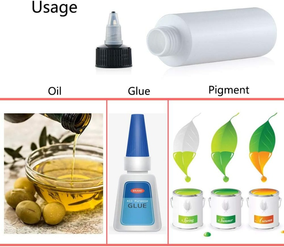 1/5 garrafas plásticas claras  - Fountain Pen Bottled Ink avaliação e preço