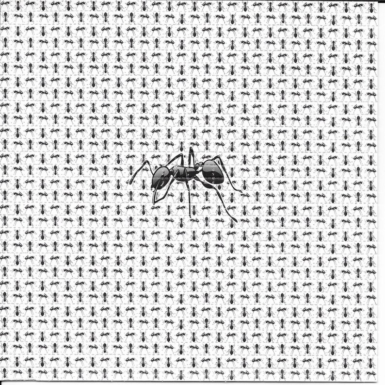 Formigas animais psicodélicos  - Ink Blotter Paper avaliação e preço