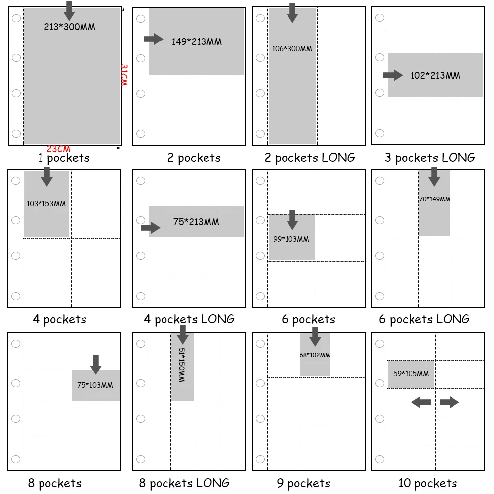 PLRBOK A4 Transparente 10 Pcs  - Binder A4 Lever avaliação e preço