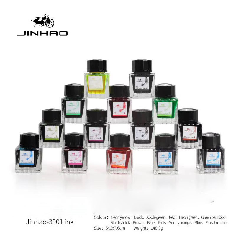 Jinhao 30ml caneta tinteiro ti - Fountain Pen Bottled Ink avaliação e preço
