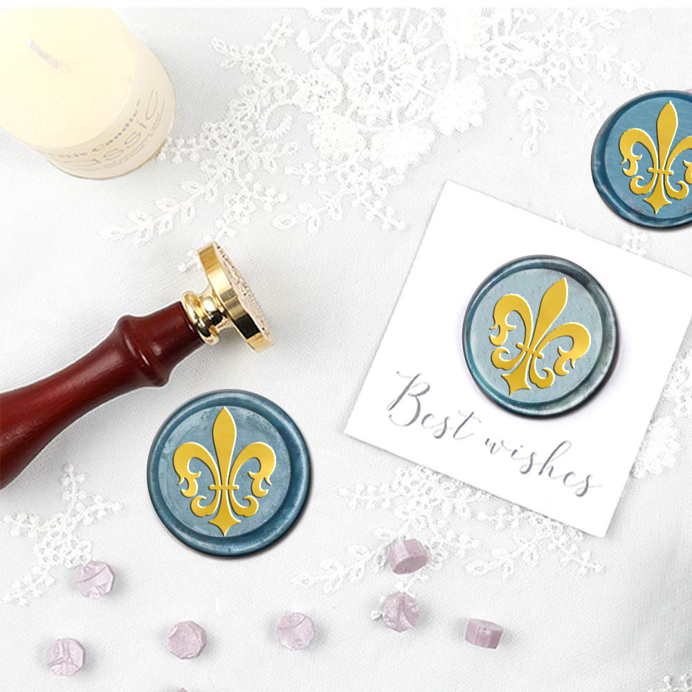 Selos de cera mistos ovais/red - Wax Seal Stamp Set avaliação e preço
