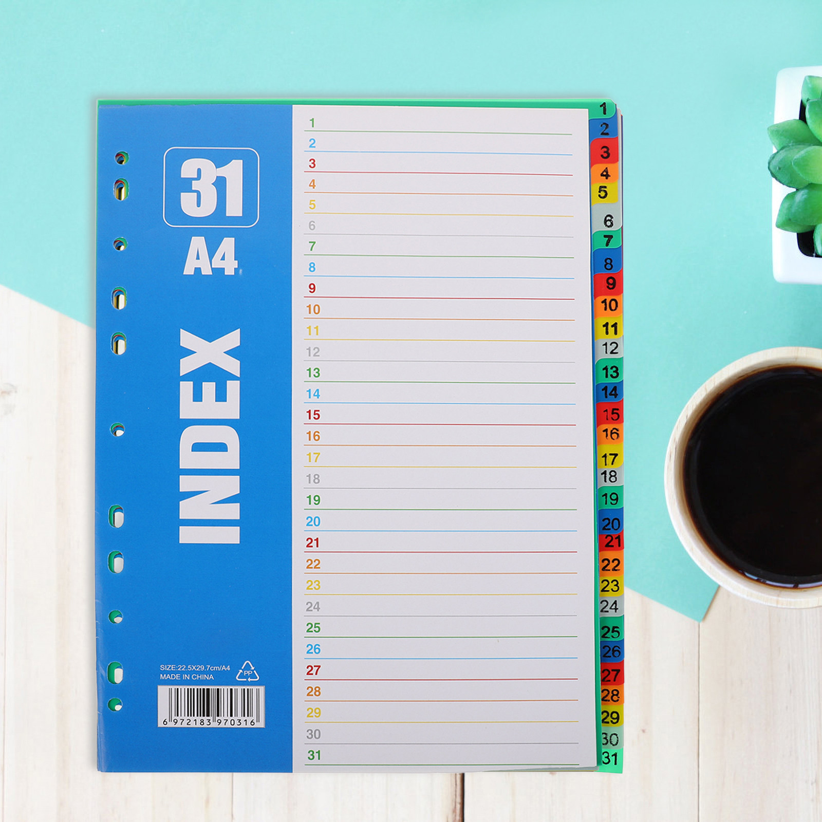 1 Conjunto de Divisórias Plást - Tab Divider A4 avaliação e preço
