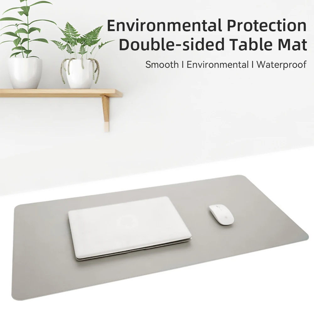 1 Peça Protetor de Mesa de Esc - Leather Desk Pad avaliação e preço