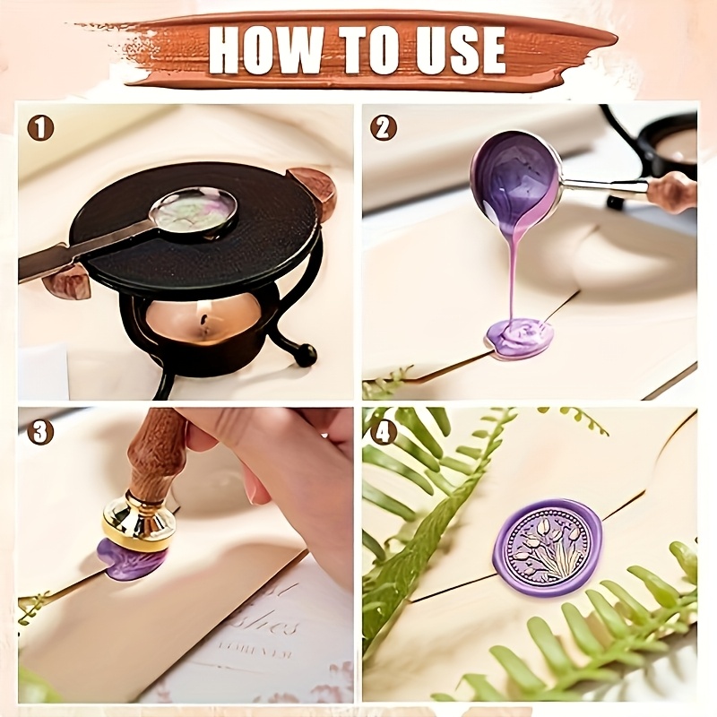 Conjunto de 21 peças de selos  - Wax Seal Stamp Set avaliação e preço