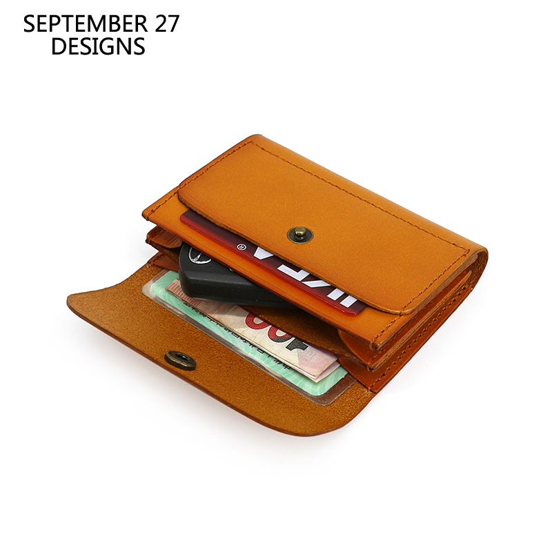 Mini Bolsa de Cintura de Couro - Index Card Holder avaliação e preço