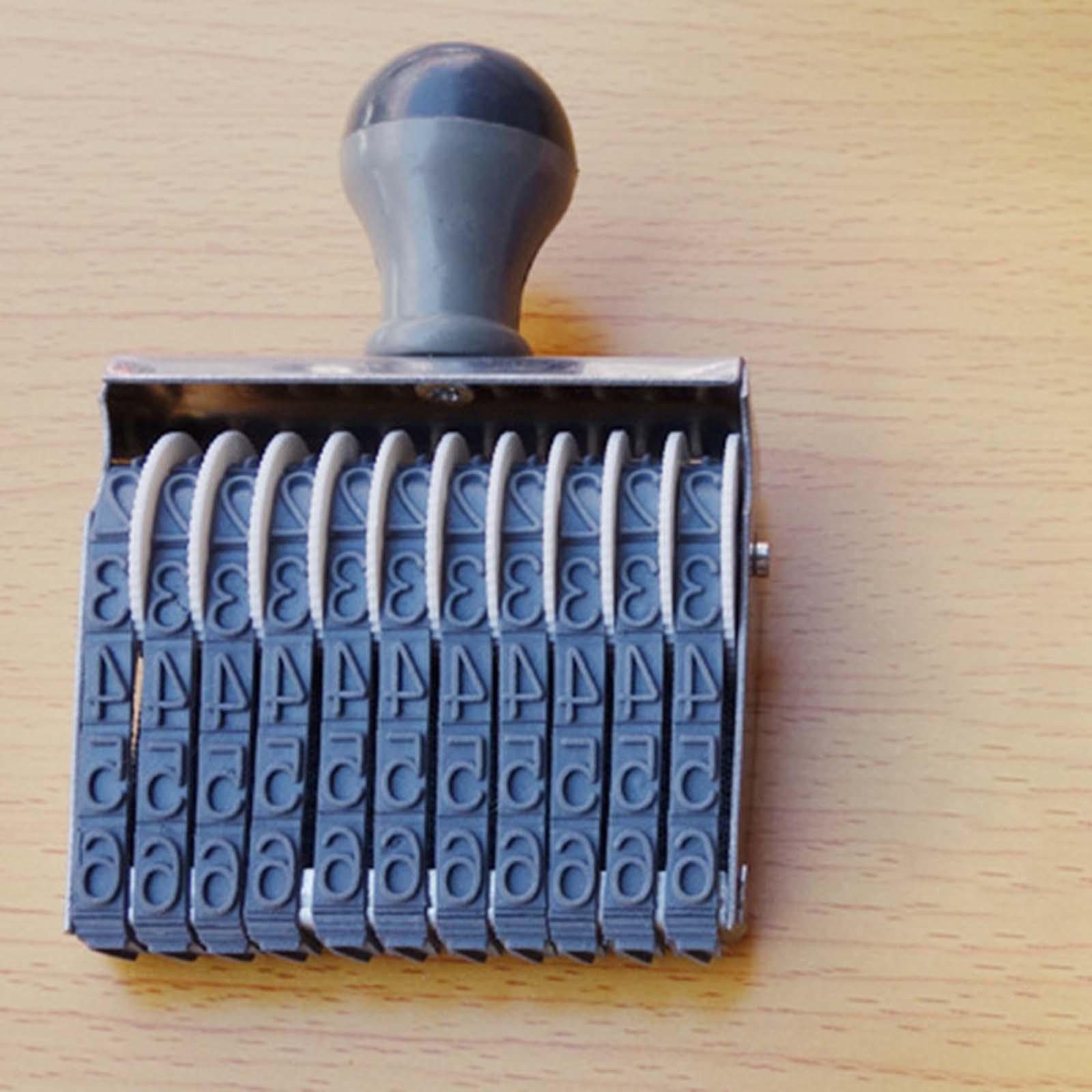 Carimbo de Borracha com Número - Rubber Date Stamp avaliação e preço