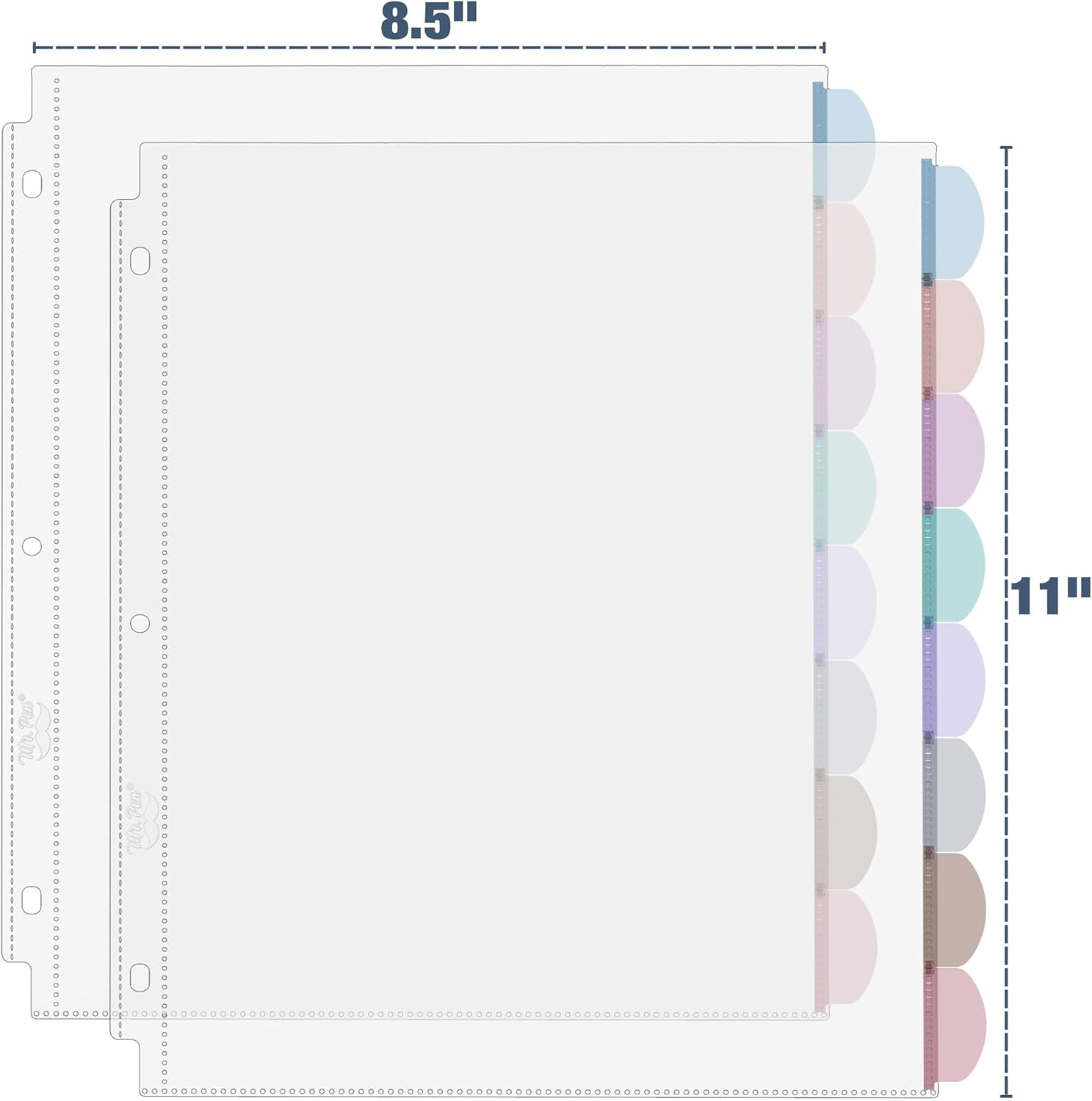 Protetores de Folhas Transpare - Tab Divider A4 avaliação e preço