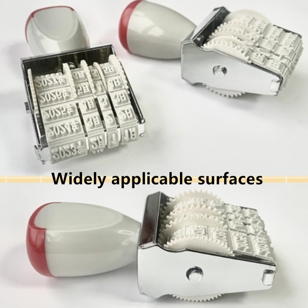 Carimbo Rotativo DIY de Data e - Rubber Date Stamp avaliação e preço