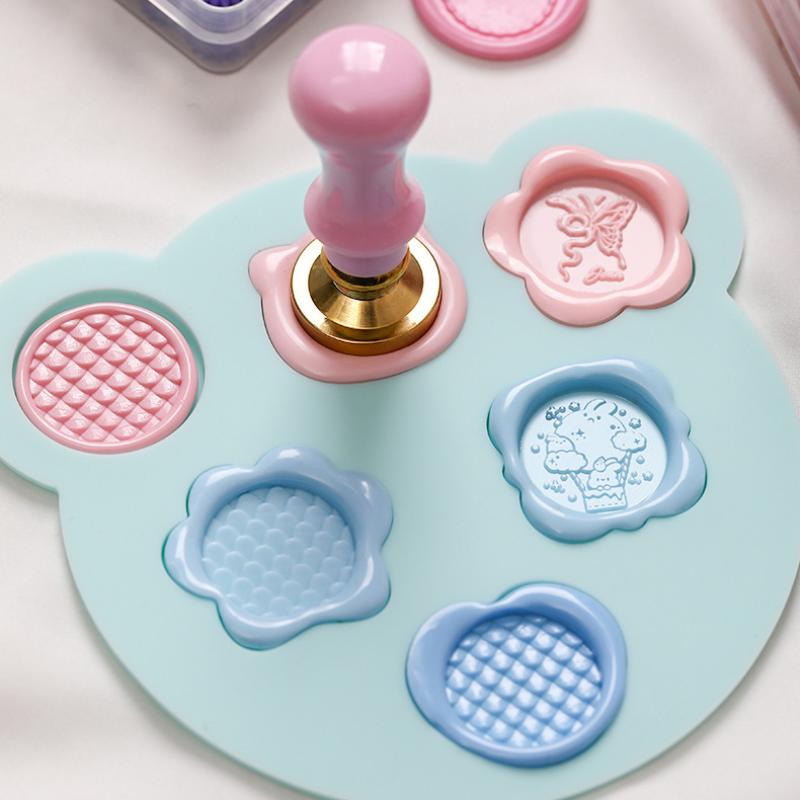 Molde de Silicone para Selo de - Wax Seal Stamp Set avaliação e preço