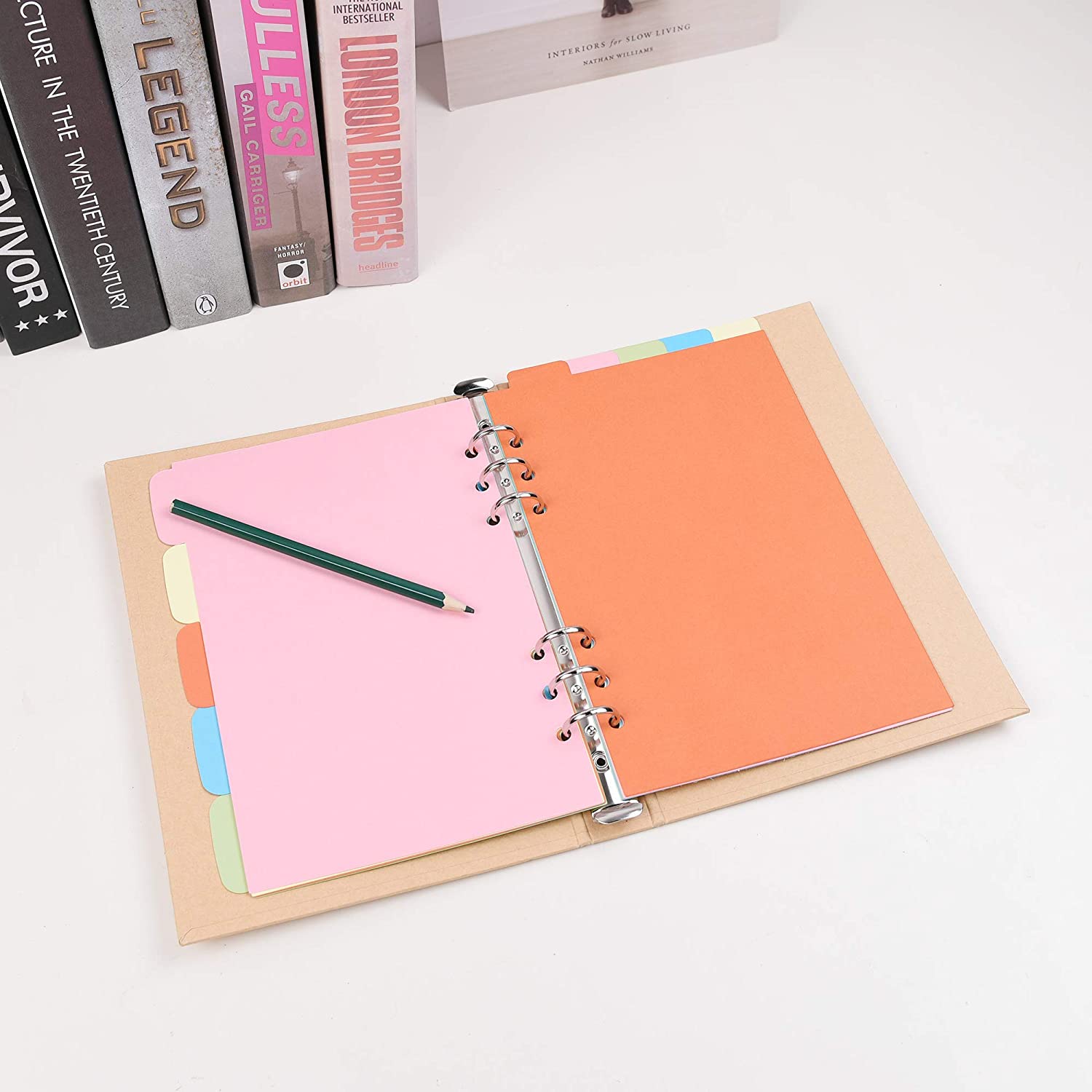 A5/a6/a7/b5/a4 divisor de pape - Tab Divider A4 avaliação e preço