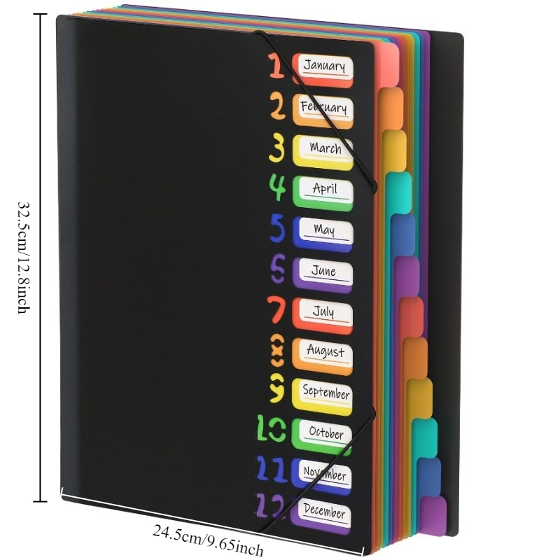 Pasta A4 multicamadas com capa - Tab Divider A4 avaliação e preço