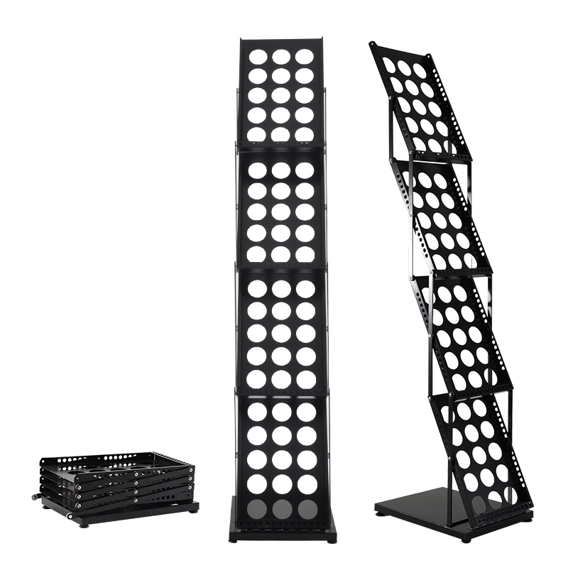 Dobrável de metal brochura rev - Magazine Holder Rack avaliação e preço